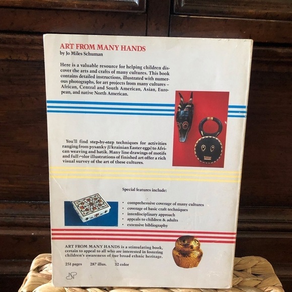 Art From Many Hands Multicultural Art Projects by: Jo Miles Schuman paperback - Picture 3 of 3